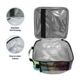 thumbnail image 3 of ALAZA Dinosaur Skating Lunch Box Insulated Lunch Bag Reusable Thermal Cooler Tote School Picnic, 3 of 6