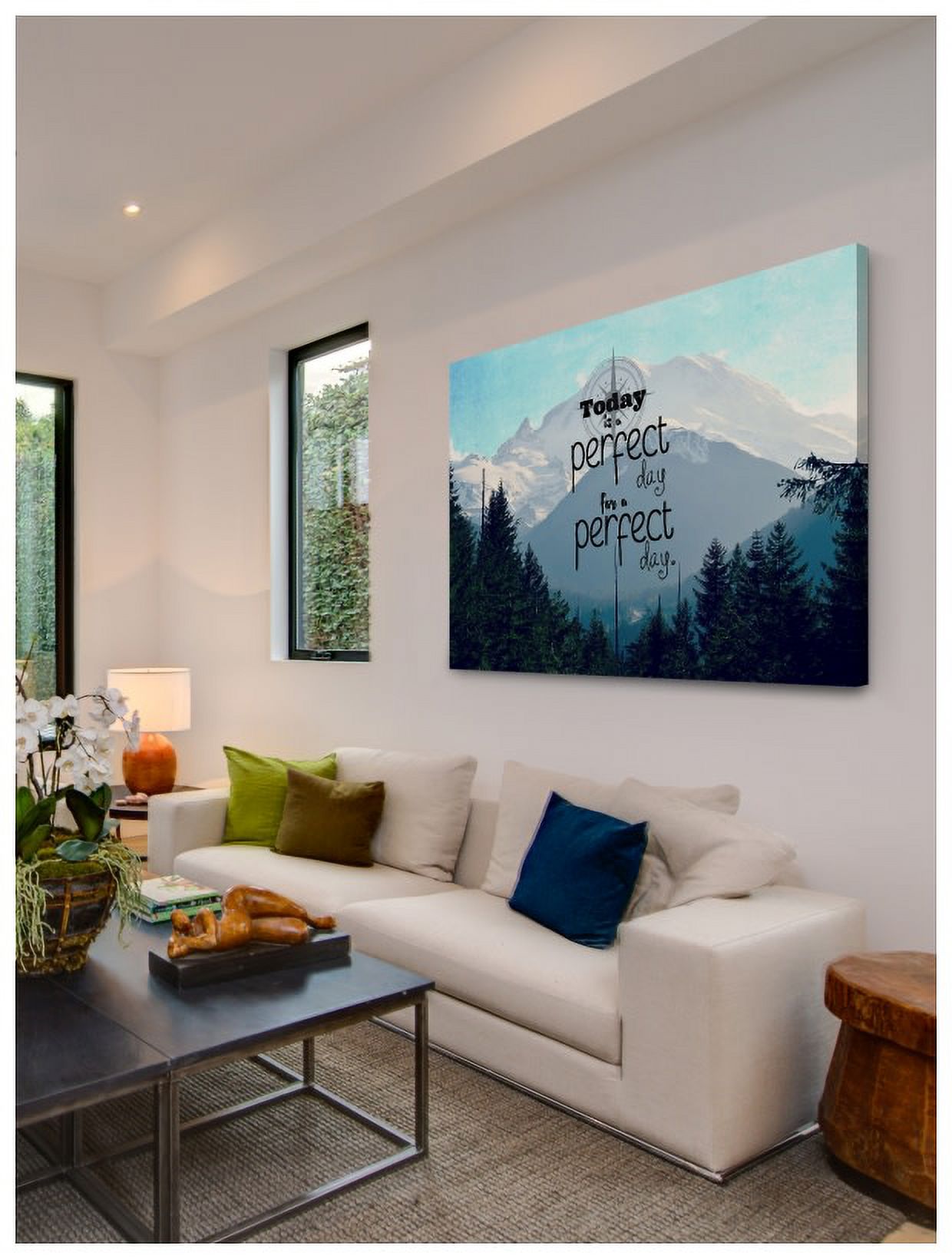 "A Perfect Day" Painting Print on Wrapped Canvas
