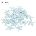 thumbnail image 3 of Small 5Star Iron on Patches Embroidered Sew Patches Appliques Garment Embellishments Sky Blue 30 Pack, 3 of 6
