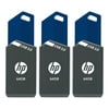 HP 64GB x900w USB 3.0 Flash Drive 3-Pack