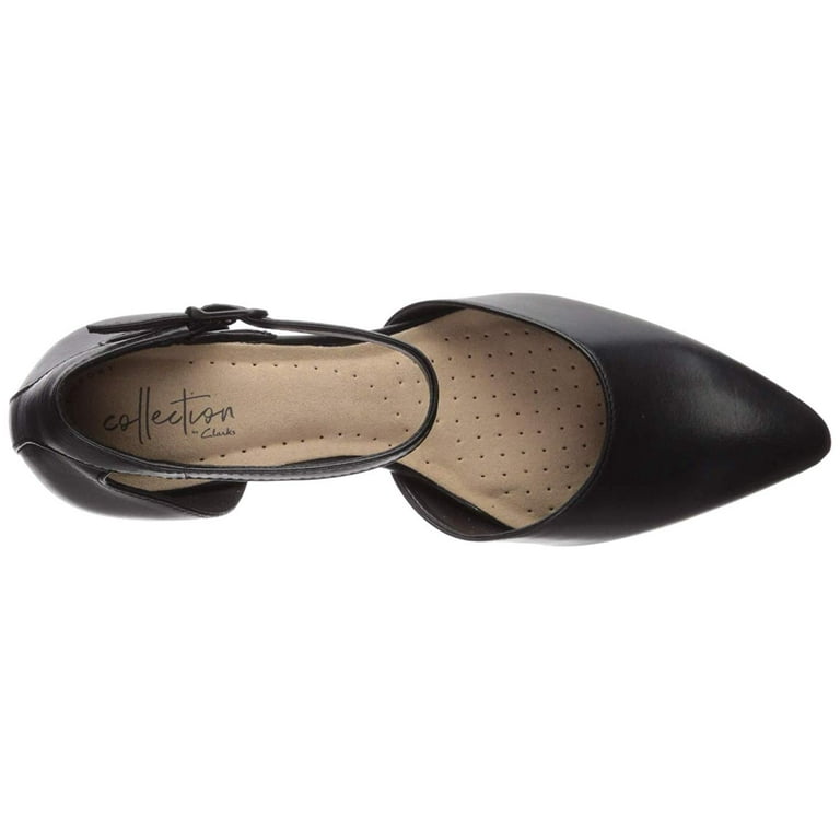 Clarks linvale edyth black best sale