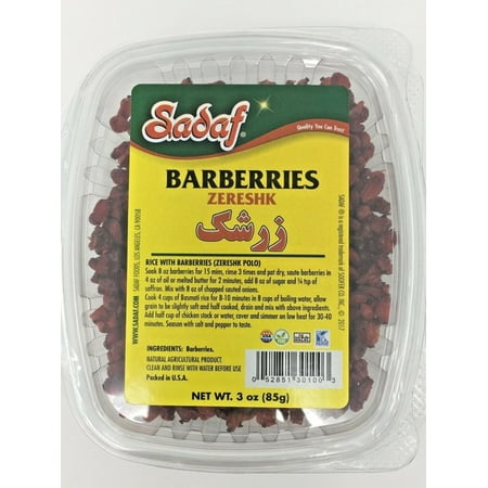 Barberries Zereshk for rice 3 oz each pack- pack of one or two (pack of (Best Rice For Biryani)