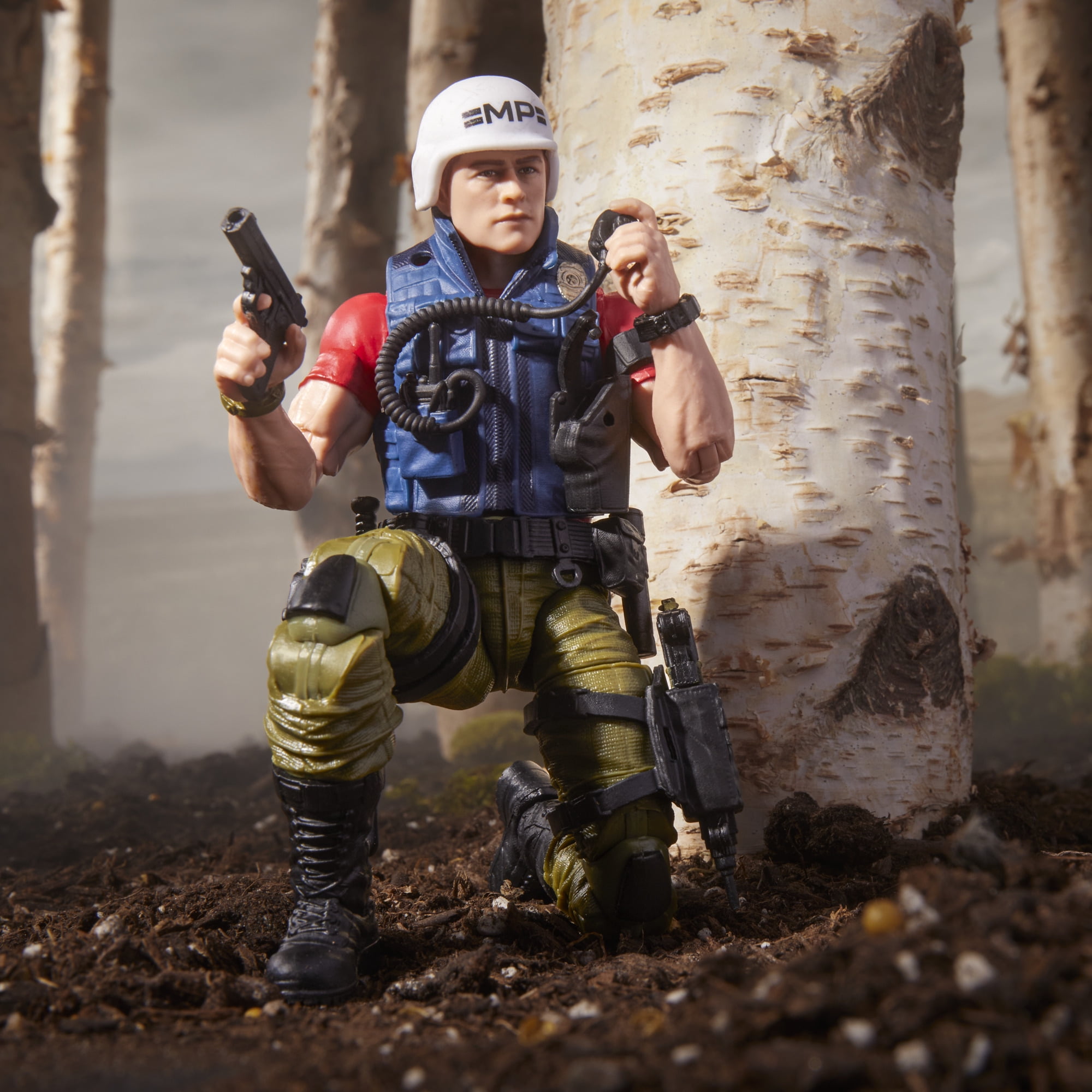 G.I. Joe Classified Series #157, Christopher "Law" Lavigne & Order, 6" Action Figure & Dog