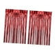 thumbnail image 4 of 2 cortinas con flecos de aluminio para decoración de fiestas, versátiles fondos para fotomatón. Rojo, 4 of 9