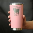 thumbnail image 3 of Bevvee Insulated Travel Tumbler, 20 oz, Gettin Piggy Gifts for Pig Lovers, 3 of 4