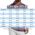thumbnail image 5 of Men's USA 250th Anniversary Patriotic Stars Polo Shirt American Flag Style Casual Short Sleeve America 250 Merchandise, 5 of 6