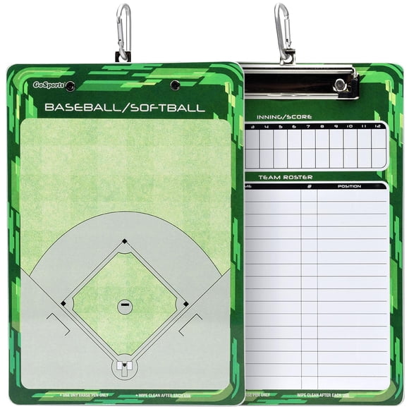 Placa de béisbol de doble cara GoSports de 28 x 19 cm