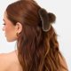 thumbnail image 3 of Mink Velvet Hair Barrettes - Material suave, todo tipo de cabello, clip seguro, para un peinado sin esfuerzo Viajes diarios, 3 of 5