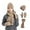 A-Khaki343, variant on Bibifish Womens Hat Scarf Sets 3 Pc Knitted Beanies Hat Touchscreens Gloves And Long Scarves Cold Weather Hat Gloves Scarf Sets For Ladeis