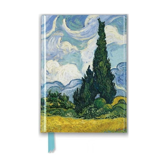 Flame Tree Pocket Notebooks Vincent Van Gogh: Wheat Field with Cypresses (Foiled Pocket Journal), (Hardcover)