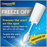 Compound W Freeze Off Wart Remover, Common and Plantar Warts Removal, 8 Applications (Pack of 2)