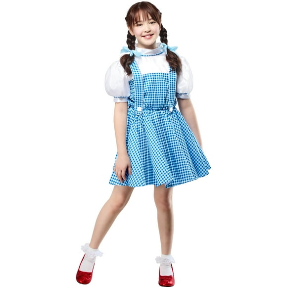 Rubies Wizard of Oz Dorothy Costume Dress for Kids, Girls Large (Size 10-12)