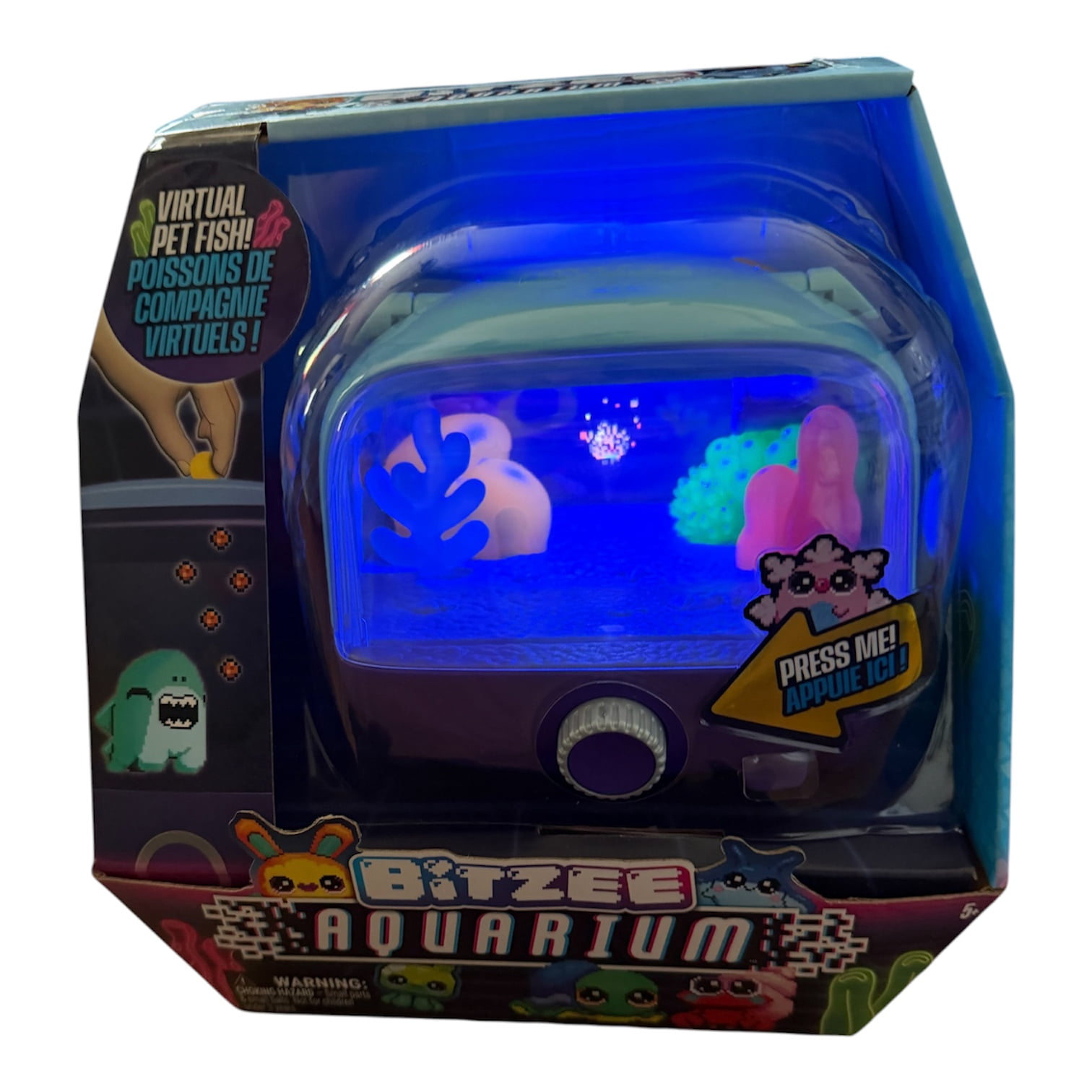 Bitzee Aquarium Virtual Pet Fish, trending interactive toy