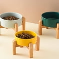 thumbnail image 3 of BESTSKY Cat Bowls,Safe for Pets Cat Dishes,No More Spills Cat Food Bowl, 3 of 4