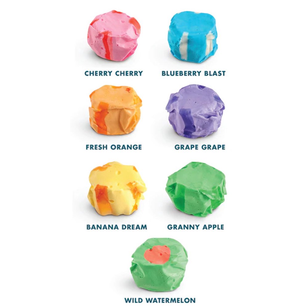 Taffy Shop Fruit Favorites Mix Salt Water Taffy 1 LB Bag