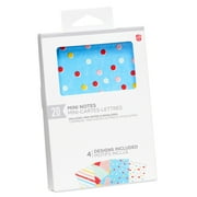 American Greetings All Occasion Mini Notes, Dots on Blue (4-Designs, 20-Count)