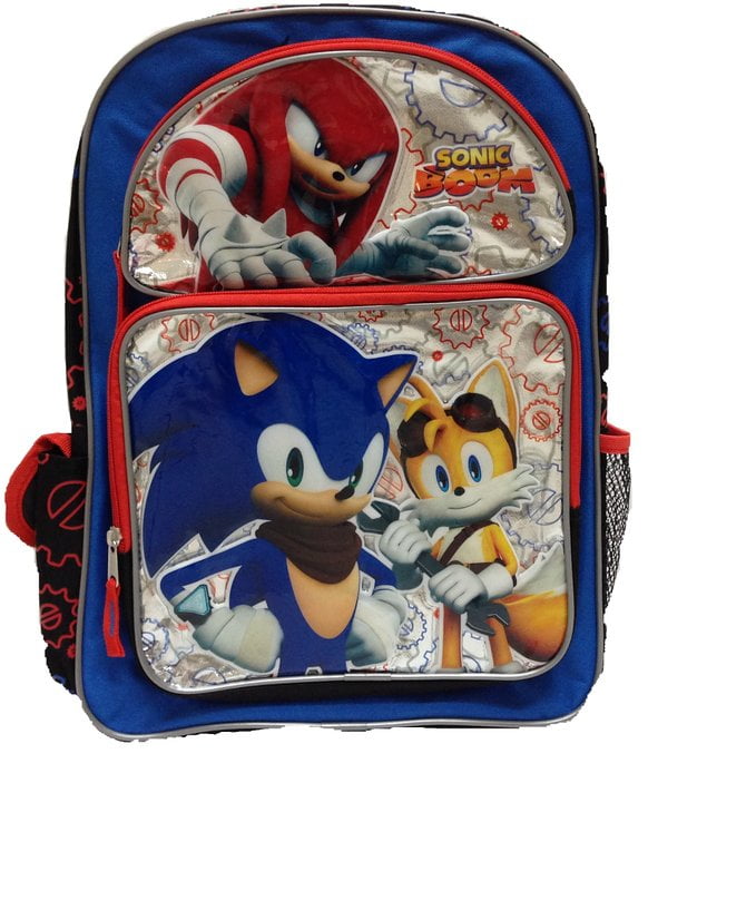 Small Backpack Sonic Boom School Bag New 115146
