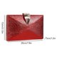 thumbnail image 3 of Bolso bandolera para mujer Cadena de moda PU brillante para asistir a banquetes (rojo), 3 of 5