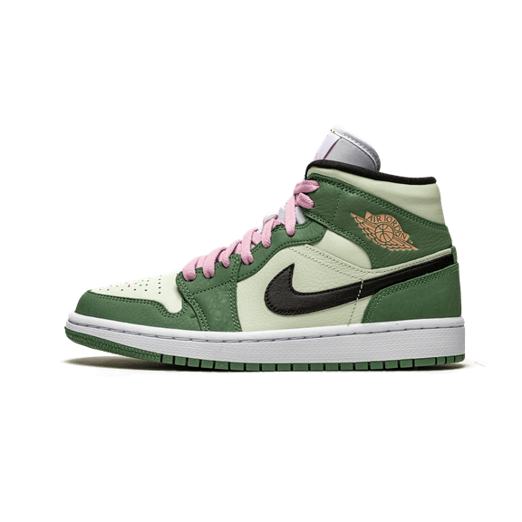 JORDAN WOMENS AIR JORDAN 1 MID SE Womens "Dutch Green" CZ0774 300 CZ0774 300 from Stadium Goods