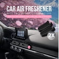 thumbnail image 6 of Air Jungles Honey Peach Air Freshener Vent Clip, 3 Ct with 2 Adapter for Honda Civic, CRV, ZRV, Integra, Long Lasting Up to 90 days, Natural Essential Oil Car Fragrance Odor Eliminator, 6 of 6