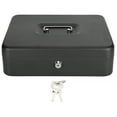 thumbnail image 1 of Rdeghly Security Lockable Cash Box Tiered Tray Money Drawer Safe Storage Box Household, 1 of 8