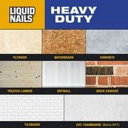 Liquid Nails Heavy Duty Construction Adhesive, 10 oz