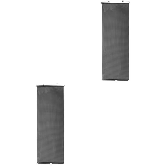 2 Count Blackout Curtains Car Roller Shade Side Window Shades
