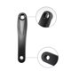 thumbnail image 4 of 170mm Bicicleta MTB Bielas con 104 BCD Dientes Platos 34T Juego Rojo Unique Bargains Bielas y accesorios para bicicletas, 4 of 7