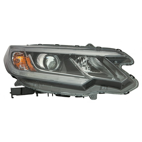KAI New CAPA Certified Standard Replacement Passenger Side Headlight Assembly, Fits 2015-2016 Honda CRV