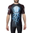 thumbnail image 2 of Raven Fightwear Men's Cthulhu Short Sleeve Rash Guard MMA BJJ Black, 2 of 3
