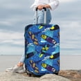 thumbnail image 3 of Lsque Hawaiian Style Printed Luggage Cover, Travel Luggage Protector,Scratch and Dirt Resistant, Fits 18-32 Inch Luggage - X-Large, 3 of 9