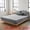 Icelandic grey 39"x74.8", variant on Unique Bargains Fitted Sheet Solid Cotton Bed Sheets Breathable Icelandic grey 39"x74.8"