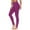 Hot Pink, variant on Brondbend Yoga Pants for Women Leggings for Women High Waist Belly Control Solid Color Butt Lift Athletic Pants Slim Gym Running Sport Comfy Fall Winter Hiking Tights
