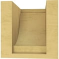 thumbnail image 4 of 5"W x 5"D x 5"H Wide Alpine Rough Cedar Woodgrain TimberThane Corbel, Primed Tan, 4 of 6