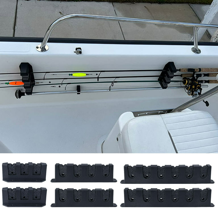 ✪ Fishing Horizontal Rod Rack Fishing Pole Holder Bracket for Garage Storage  Tool 