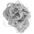 thumbnail image 1 of Bamboohart Perruque Peigne Rétro à Bourgeons de Fleurs Faux Chignons Faux Chignon Pince pour Chignon Bouclé Extension de Chignon Queue de Cheval Postiche Décoiffé Miss, 1 of 6