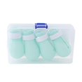 thumbnail image 3 of 4 Uds. Zapatos antiarañazos para baño de gatos para gatos en las patas, cubierta de silicona para lavar los pies de cachorros, uñas cortadas para baño de mascotas, antiarañazos para gatos,11 Feliz Sencillez, 3 of 5