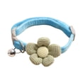 thumbnail image 4 of GROWTH TANK Cat Collar Necklace with Bell Adjustable Dogs Basic Collars Neckwear Dog Collars blue, 4 of 9