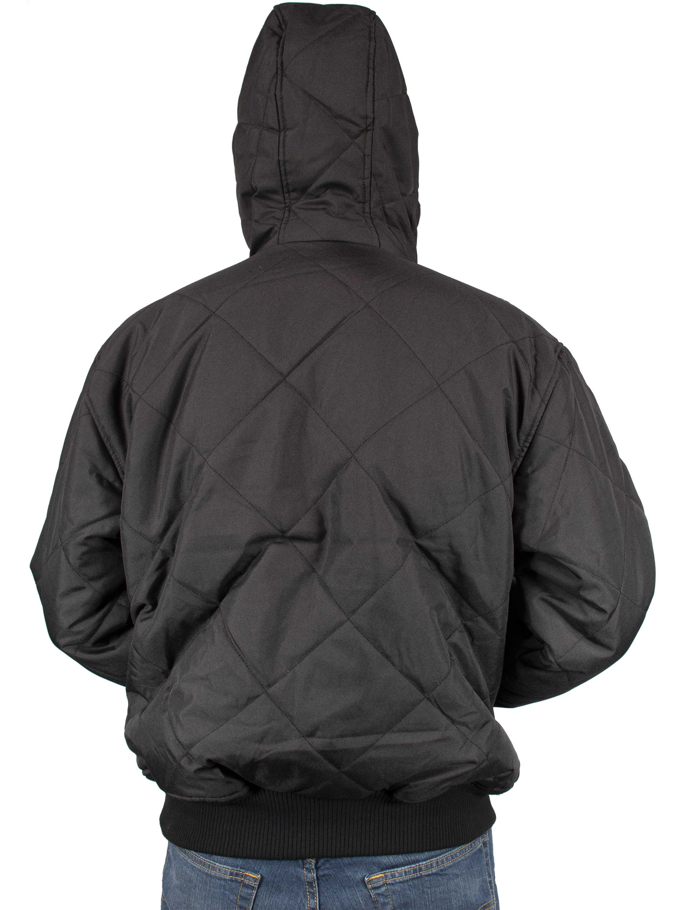 Freeze Defense Men's Big & Tall Quilted Winter Jacket photo 5