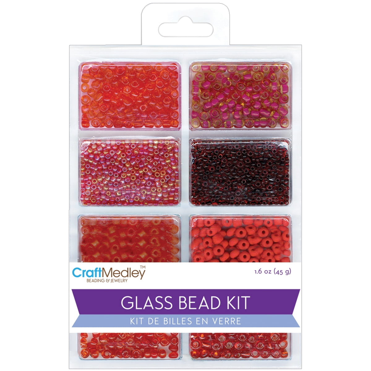 Glass Bead Kit 45gRouge
