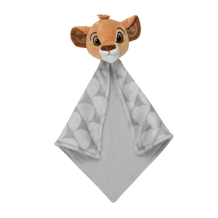 UPC: 0084122009806 | Lambs & Ivy Disney Baby THE LION KING Lovey Gray Plush Baby Boy Security Blanket