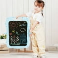thumbnail image 4 of Gymax Chevalet pour Enfants pour Deux Hauteurs Réglables Chevalet Artistique Double Face Bleu, 4 of 9