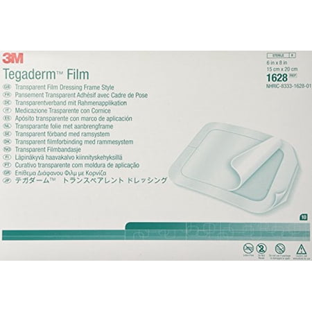 Tegaderm Transparent Dressing  6 x 8 Inch  10 Count