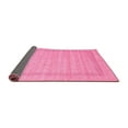 thumbnail image 2 of Ahgly Company Indoor Rectangle Abstract Pink Contemporary Area Rugs, 7' x 9', 2 of 4