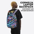 thumbnail image 2 of J World Boys and Girls Cornelia 18" Multi Compartment Laptop Backpack for School and Travel, Strawberry, 2 of 11