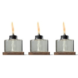 TIKI® Brand 4-Inch Mixed Material Votive Table Torch Brown, Clear 3-pack TIKI® Brand 4-Inch Mixed Material Votive Table Torch Brown, Clear 3-pack