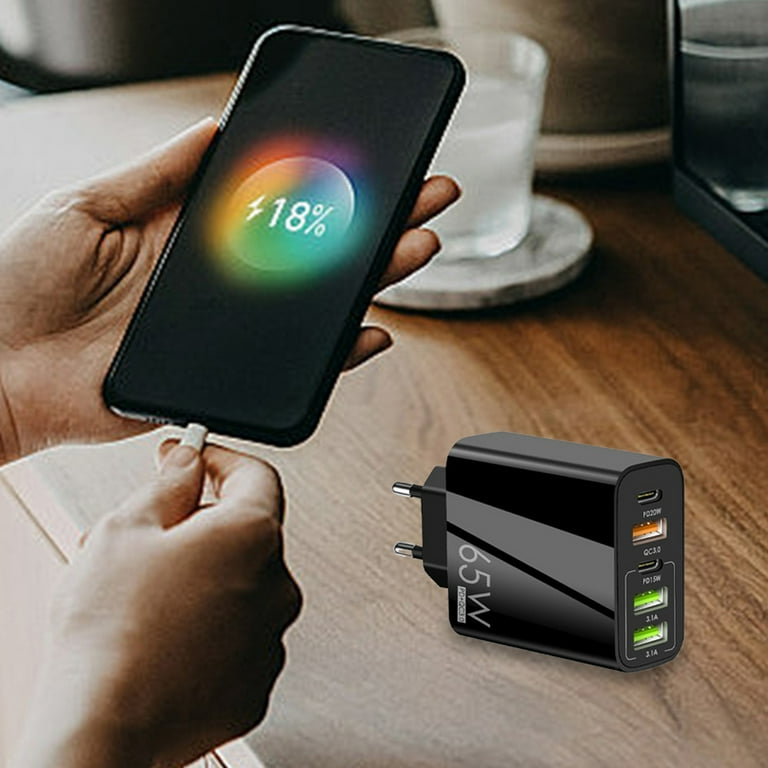 65W High-Speed Portable Charger Universal Power Bank for Multiple Devices  Fast Charging Technology - Walmart.com