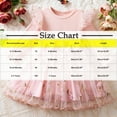 thumbnail image 3 of IVEYRTF Girls Long Sleeve Princess Dress Ruffled Lace Embroidery Mesh Skirt Round Neck Dresses for Fall Spring Daily Wear Travel Holiday Birthday Party Outfit, 3 of 9