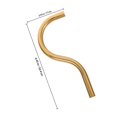thumbnail image 2 of unbranded Soporte Curvado Dorado Para Lámparas De Pared Con Rosca Para Montaje Sencillo Moderno, 2 of 8