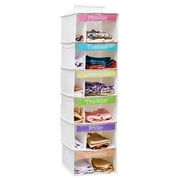 Weekly Clothing Organizer - White